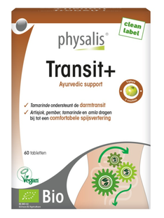 Physalis Transit+ Biologische Tabletten 60TB