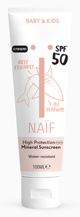 Naif Baby & Kids SPF50 Sun Cream Parfumvrij 100ML