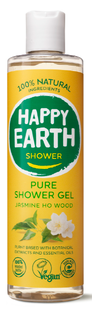 Happy Earth 100% Natural Shower Gel Jasmine Ho Wood 300ML Happy Earth 100% Natural Shower Gel Jasmine Ho Wood 300ML