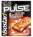 Isostar Pulse Sportreep Hazelnoot Chocolade 6ST