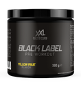 XXL Nutrition Black Label Pre-workout - Yellow Fruit 390GR 