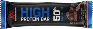 XXL Nutrition High Protein Bar 2.0 - Chocolade 50GR  XXL Nutrition High Protein Bar 2.0 - Chocolade 50GR