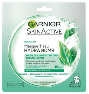 Garnier Skin Active Masker Groene Thee 1ST Garnier Skin Active Masker Groene Thee 1ST