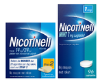 Nicotinell Combineer Pleister 14 mg (7st) en Zuigtablet Mint 1 mg (96st) - 2 Stuks