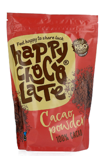Happy Chocolate Cacao Poeder 250GR Happy Chocolate Cacao Poeder 250GR