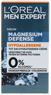 L'Oréal Paris Men Expert Magnesium Defence Hypoallergene Dagcrème 50ML L'Oréal Paris Men Expert Magnesium Defence Hypoallergene Dagcrème 50ML