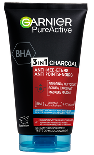 Garnier SkinActive Charcoal 3in1 Facewash 150ML Garnier SkinActive Charcoal 3in1 Facewash 150ML
