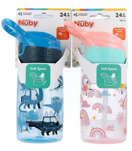 Nuby Flip It Beker 415ML Nuby Flip It Beker 415ML