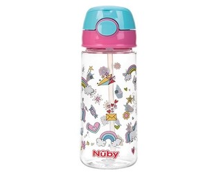 Nuby Tritan Beker Roze 540ML Nuby Tritan Beker Roze 540ML