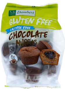 Damhert Gluten Vrije Mini Muffins Chocolade 183GR