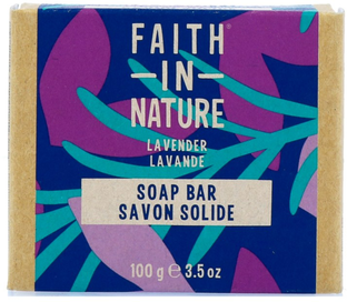 Faith in Nature Lavender Hand Made Soap 100GR Faith in Nature Lavender Hand Made Soap 100GR