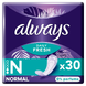 Always Daily Fresh Normal Inlegkruisjes 30ST Always Daily Fresh Normal Inlegkruisjes 30ST