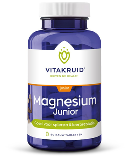 Vitakruid Magnesium Junior Kauwtabletten 90TB