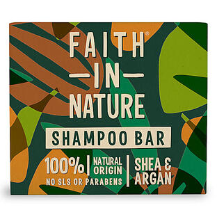 Faith in Nature Shea & Argan Shampoobar 85GR