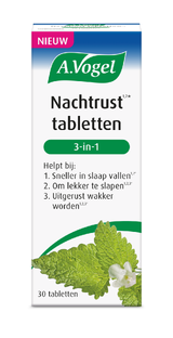 A.Vogel Nachtrust¹,²* 3-in-1 Tabletten 30ST A.Vogel Nachtrust¹,²* 3-in-1 Tabletten 30ST