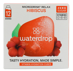 Waterdrop Relax Microdrink Vitamin Hydration Cubes 12ST Waterdrop Relax Microdrink Vitamin Hydration Cubes 12ST
