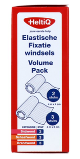 HeltiQ Elastisch Fixatiewindsel Volume Pack 5ST HeltiQ Elastisch Fixatiewindsel Volume Pack 5ST