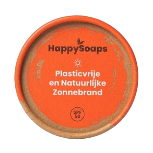 HappySoaps Zonnebrand SPF50 50GR HappySoaps Zonnebrand SPF50 50GR