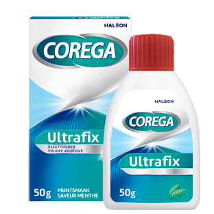 Corega Poeder Ultrafix Kleefpoeder 50GR Corega Poeder Ultrafix Kleefpoeder 50GR