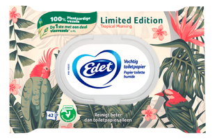 Edet Tropical Morning Vochtig Toiletpapier 42ST Edet Tropical Morning Vochtig Toiletpapier 42ST