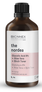 Bionnex Nordea Serum Glycol 8% + Aloe Vera + Birch Toner 100ML Bionnex Nordea Serum Glycol 8% + Aloe Vera + Birch Toner 100ML