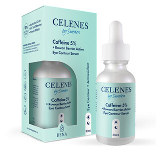 Celenes by Sweden Caffeine 5% + Rowan Berries Active Eye Contour Serum 30ML Celenes by Sweden Caffeine 5% + Rowan Berries Active Eye Contour Serum 30ML