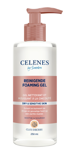 Celenes by Sweden Cloudberry Reinigende Schuimgel - Droge/Gevoelige Huid 250ML