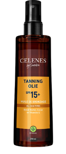 Celenes by Sweden Herbal Tanning Olie All Skin Type SPF15 200ML