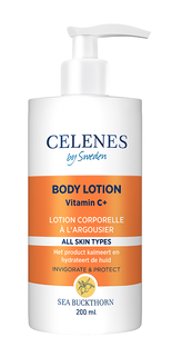 Celenes by Sweden Sea Buckthorn Bodylotion - Vette/Gecombineerde Huid 200ML Celenes by Sweden Sea Buckthorn Bodylotion - Vette/Gecombineerde Huid 200ML