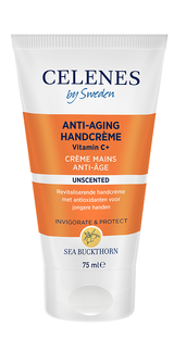 Celenes by Sweden Sea Buckthorn Geurloze Anti-Aging Handcrème 75ML Celenes by Sweden Sea Buckthorn Geurloze Anti-Aging Handcrème 75ML
