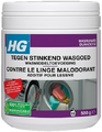 HG Wasruimte Tegen Stinkend Wasgoed Wasmiddeltoevoeging 500GR HG Wasruimte Tegen Stinkend Wasgoed Wasmiddeltoevoeging 500GR