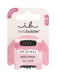 Invisibobble Original Hair Spiral True Black 3ST Invisibobble Original Hair Spiral True Black 3ST