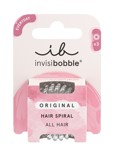 Invisibobble Original Hair Spiral Crystal Clear 3ST Invisibobble Original Hair Spiral Crystal Clear 3ST