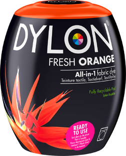 Dylon Fresh Orange All-in-1 Textielverf 350GR Dylon Fresh Orange All-in-1 Textielverf 350GR