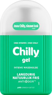 Chilly Gel Intieme Wasemulsie Pomp 200ML Chilly Gel Intieme Wasemulsie Pomp 200ML