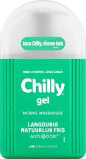 Chilly Gel Intieme Wasemulsie Pomp 200ML