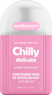 Chilly Delicate Intieme Wasemulsie Pomp 200ML