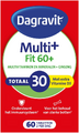 Dagravit Totaal 30 Multi+ Fit 60+ Tabletten 60TB Dagravit Totaal 30 Multi+ Fit 60+ Tabletten 60TB