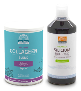 De Online Drogist Mattisson HealthStyle - Marine Collageen Blend en Organisch Silicium - 2 Stuks aanbieding