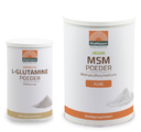 Mattisson HealthStyle L-Glutamine Poeder en Pure MSM Poeder - 2 Stuks