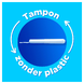 Tampax Super Plus Tampons Met Kartonnen Inbrenghuls 20ST Met Kartonnen Inbrenghuls zonder plastic Tampax Super Plus Tampons Met Kartonnen Inbrenghuls 20ST Met Kartonnen Inbrenghuls zonder plastic