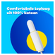 Tampax Regular Tampons Met Kartonnen Inbrenghuls 20ST Blauwe achtergrond met tampon, toplaag Tampax Regular Tampons Met Kartonnen Inbrenghuls 20ST Blauwe achtergrond met tampon, toplaag