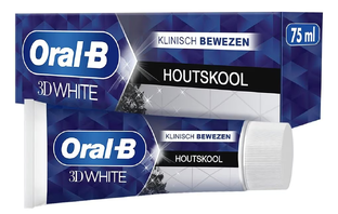 Oral-B Oral B White Houtskool Tandpasta 75ML Oral-B Oral B White Houtskool Tandpasta 75ML