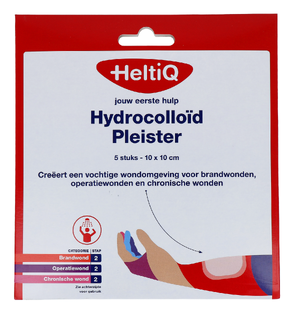 HeltiQ Hydrocolloid Pleister 5ST  HeltiQ Hydrocolloid Pleister 5ST