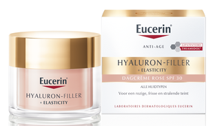 De Online Drogist Eucerin Hyaluron-Filler + Elasticity Dagcrème Rose SPF 30 50ML aanbieding