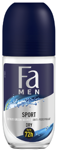 Fa Men Sport Citrus Green Scent Deodorant Roller 50ML Fa Men Sport Citrus Green Scent Deodorant Roller 50ML