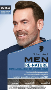 Schwarzkopf Re-Nature Cream Men Dunkelbraun - Donkerbruin 1ST Schwarzkopf Re-Nature Cream Men Dunkelbraun - Donkerbruin 1ST