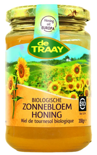 De Traay Biologische Zonnebloem Honing 350GR De Traay Biologische Zonnebloem Honing 350GR