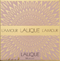 Lalique L'Amour Dames Eau De Parfum 100MLLalique L'Amour Dames Eau De Parfum voorkant verpakking