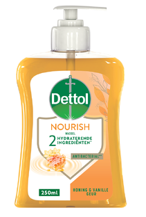 Dettol Antibacterial Honing & Vanille Handzeep 250ML Dettol Antibacterial Honing & Vanille Handzeep 250ML